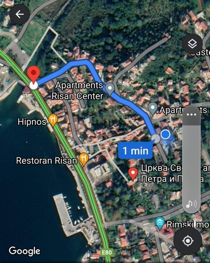 Apartments Montenegro Risan Cuckovic Bagian luar foto